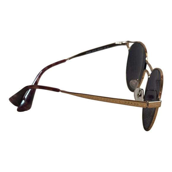 Prada Gold Metal Frame Sunglasses SPR62S With Case - Picture 4 of 8